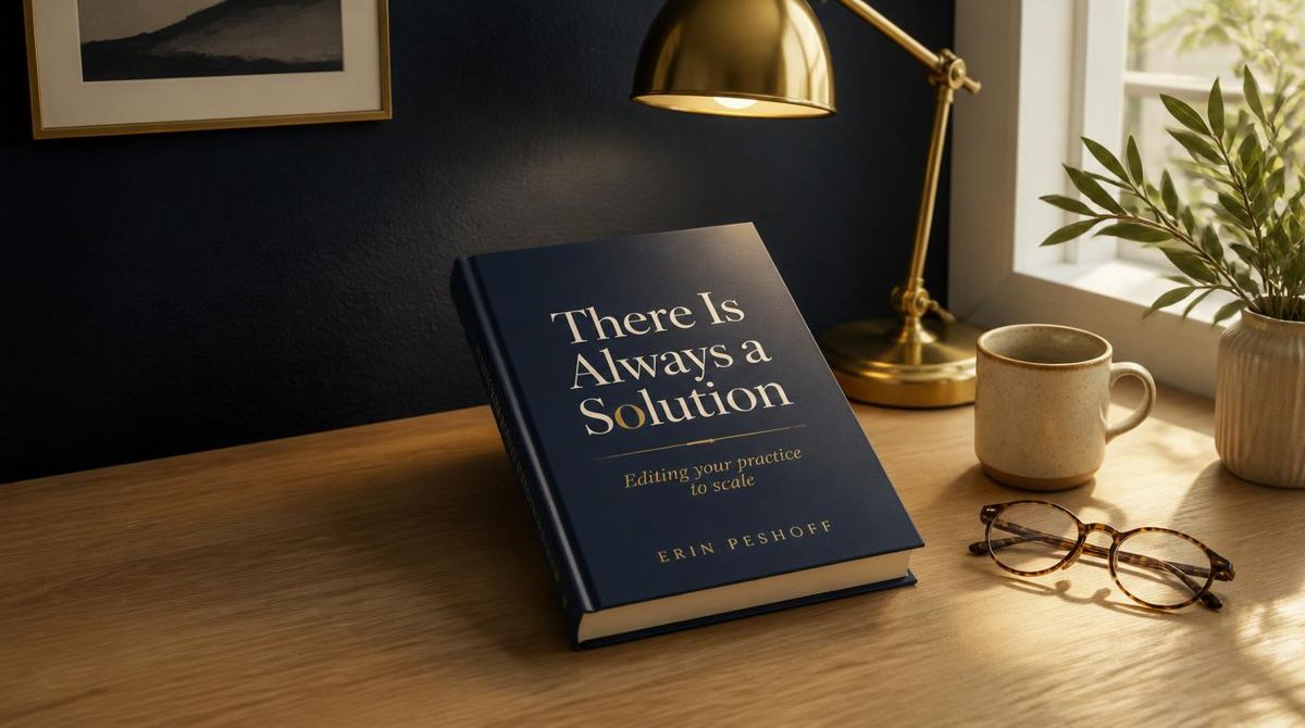 There Is Always a Solution on a desk